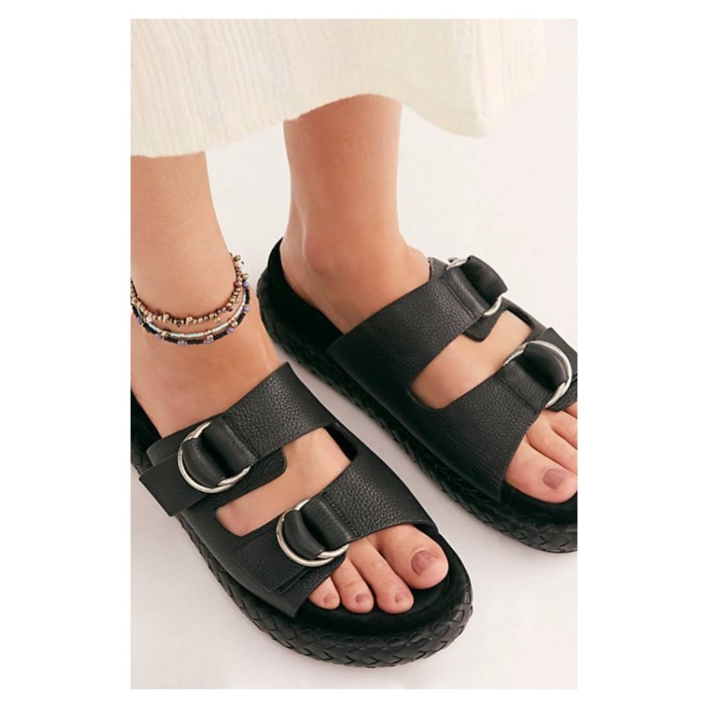 Free people panama learned footbed sandal 9.5